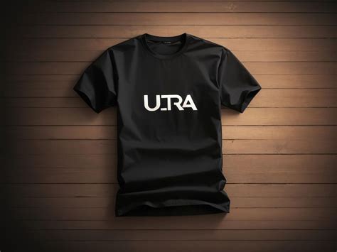 Premium Ai Image A Black Shirt With The Word Ultra An On It