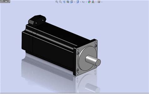 伺服电机60 80系列60st M019303d模型下载三维模型solidworks模型 制造云 产品模型