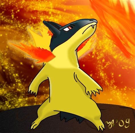 Typhlosion By Joana The Raichu On Deviantart