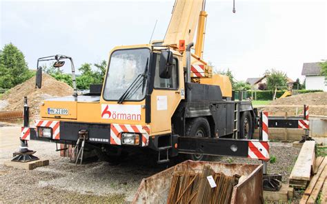 Liebherr Ltm H Rmann Bauunternehmung Trucks Cranes Nl