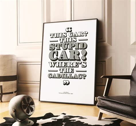 Blues Brothers Movie Quote Poster Where S THE Etsy