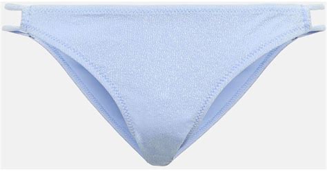 Heidi Klein Misty Lagoon Bikini Bottoms In Blue Lyst