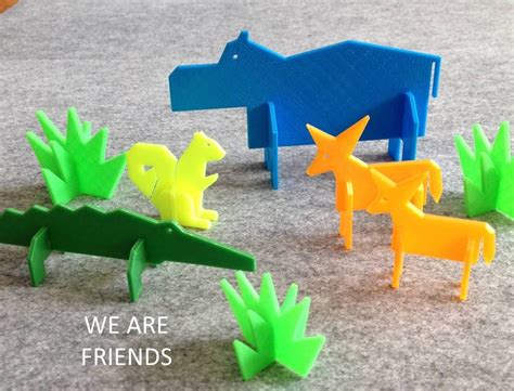 Simpleanimals5byeunny 3d Printing Toys 3d Printing Projects 3d