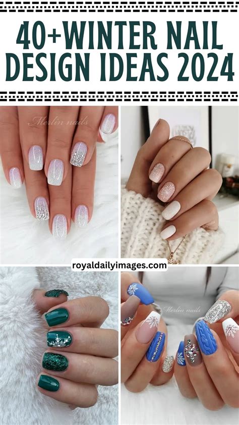 Winter Nail Designs 2024 Explore The Latest 40 Trends For Stunning