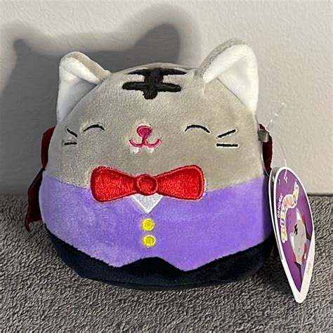 Squishmallows Toys Kellytoy Squishmallows Tally The Vampire Cat 45