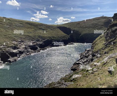 Boscastle in Cornwall Stock Photo - Alamy