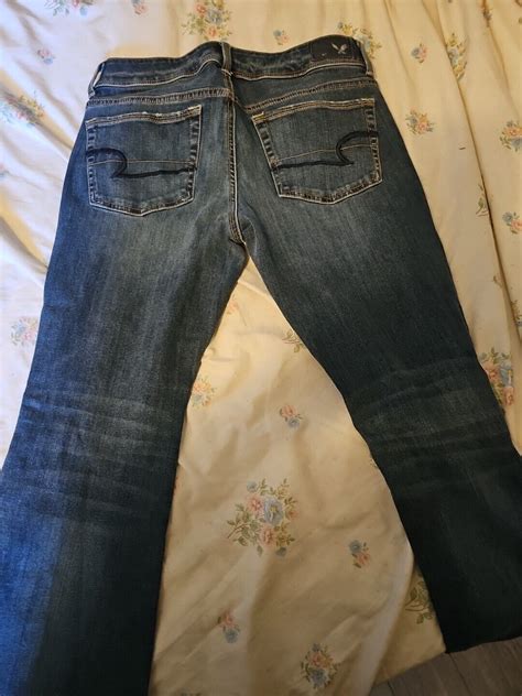 American Eagle Super Stretch Hi Rise Tomgirl Denim Jeans Size R Nwot