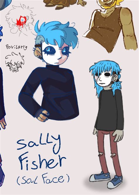 Sally face characters in a nutshell : r/sallyface