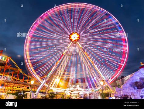 Colorful Ferris Wheel Stock Photo - Alamy