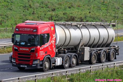 A F Grant Ltd Scania R580 V8 SV19NKL M6 Bilsborrow Flickr