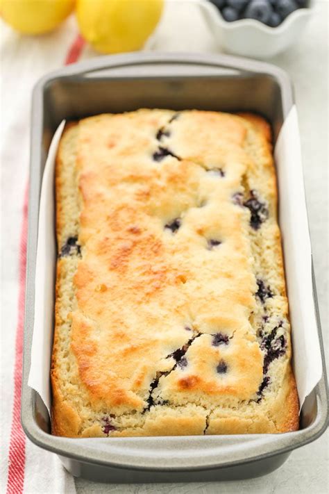 Blueberry Lemon Bread With Lemon Glaze Live Well Bake Often