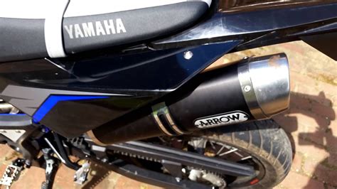 Yamaha WR125X Full Arrow Exhaust System YouTube