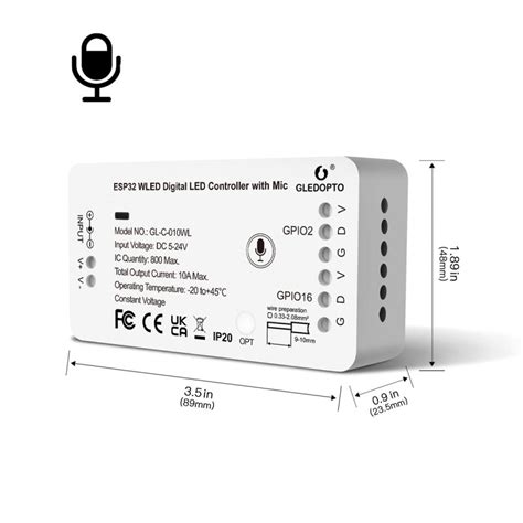 Gledopto Wled Controller Gledopto Zigbee Light And Controller By Le