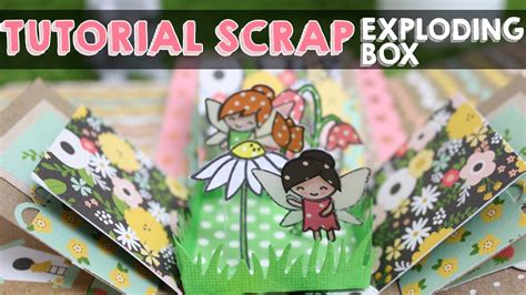 Tutorial Scrap Exploding Box Reto Mayo