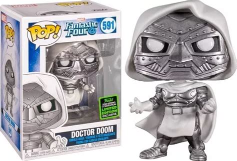 Boneco Funko Pop Marvel Doctor Doom 591 Quarteto Fantastico Envío gratis