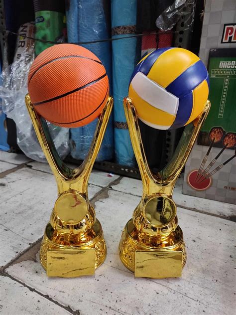 Basketball & Volleyball Trophy on Carousell