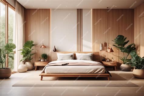 Premium Photo Luxury Modern Japanese Style Bedroom