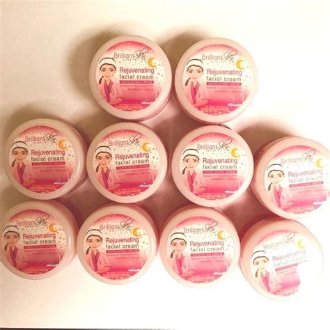 10 Brilliant Skin Essentials Rejuvenating Facial Cream 10g Lightening