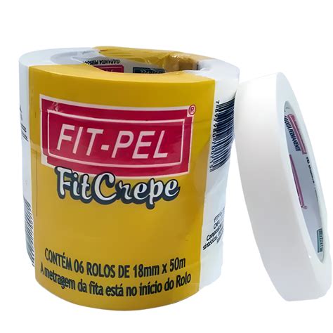 Fita Crepe Adesiva Fit Pel Mmx M Unidades Shopee Brasil