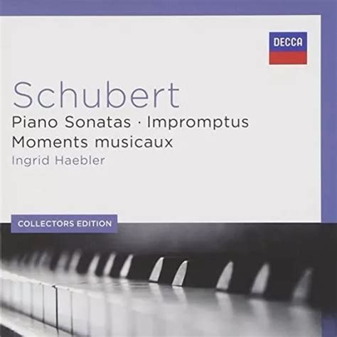 Cd Edición De Coleccionista Schubert Sonatas Para Piano E Cuotas