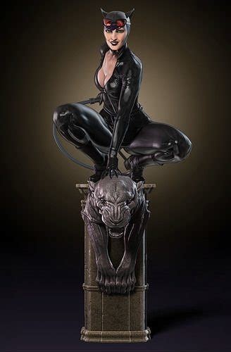 Catwoman Statue 3d Model 3d Printable Cgtrader