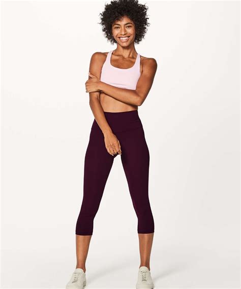 Lululemon Wunder Under Crop Hi Rise Full On Luxtreme Dark