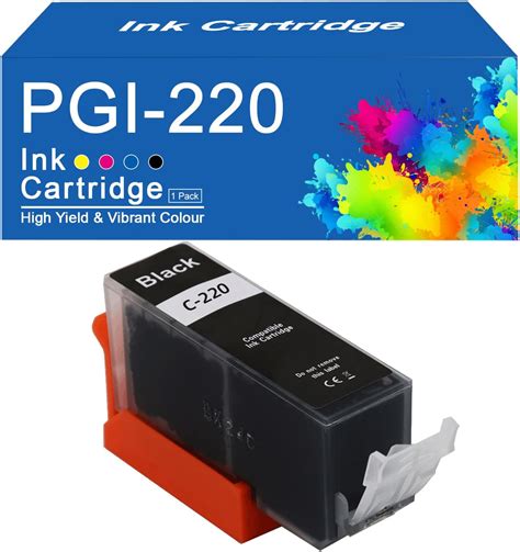 Amazon PGI 220 CLI 221 Ink Cartridges Compatible For Canon PGI 220