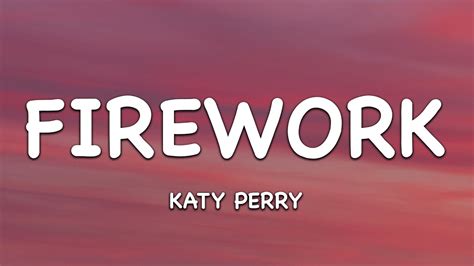 Katy Perry Firework Lyrics Youtube