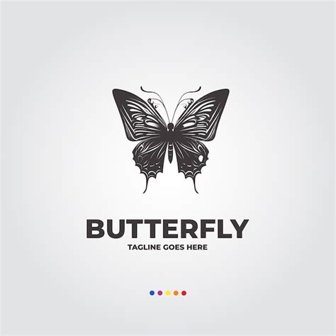 Premium Vector Butterfly Logo Design