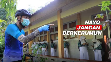 Ganjar Tegur Kerumunan Siswa Di SMPn 33 Semarang Kalau Tidak