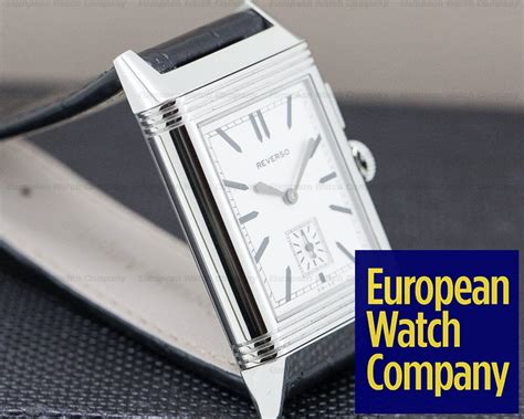 Jaeger Lecoultre Q Grande Reverso Ultra Thin Duoface Ss