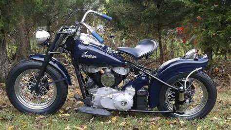 1948 Indian Chief Bobber Hot Rod