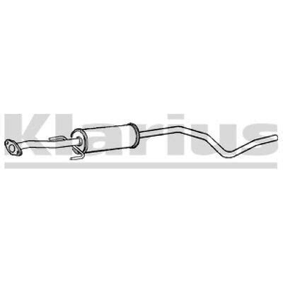 X Klarius Oe Quality Replacement Middle Silencer Exhaust For Daewoo