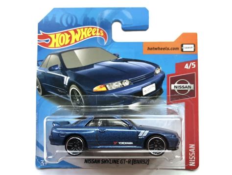 【未使用】未開封 ホットウィール 2019 ショート カード 日産 ニッサン スカイライン Gt R ブルー Hot Wheels