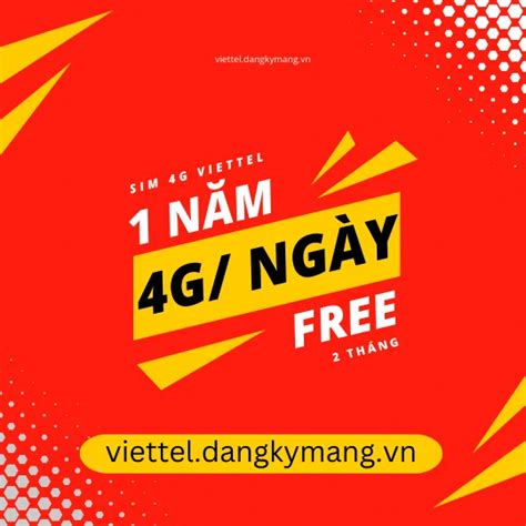 Th Ng Tin Sim G Viettel Tr N G I N M Gb Ng Y N M