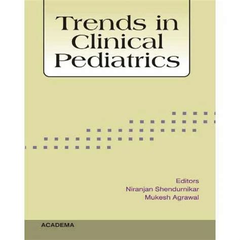 Trends In Clinical Pediatrics Books At Best Price In New Delhi