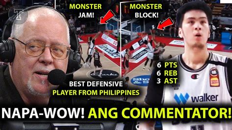 NAPA SIGAW ANG COMMENTATOR Sa Ginawa Ni Kai SottoAdelaide 36ers Vs