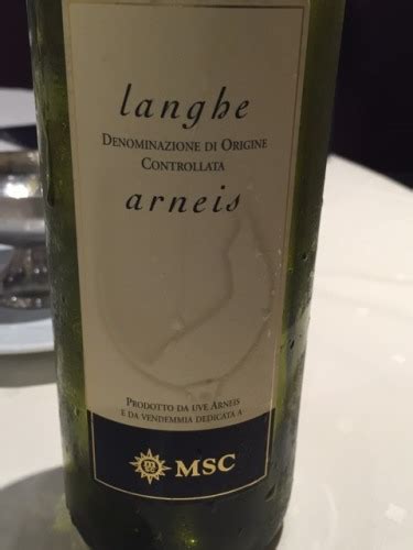 Vigneti Storici Msc Langhe Arneis Vivino US