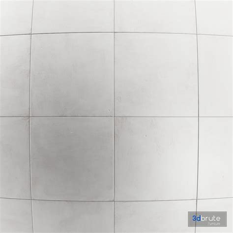 White cement tile 3d model Buy Download 3dbrute