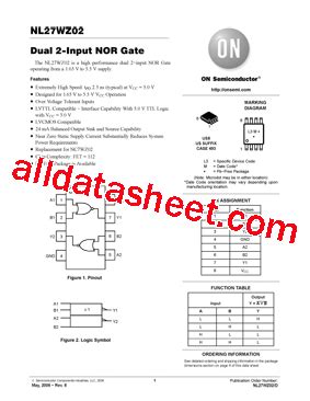 Nl Wz Datasheet Pdf On Semiconductor