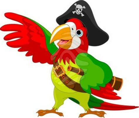 Download High Quality Pirate Clipart Parrot Transparent Png Images