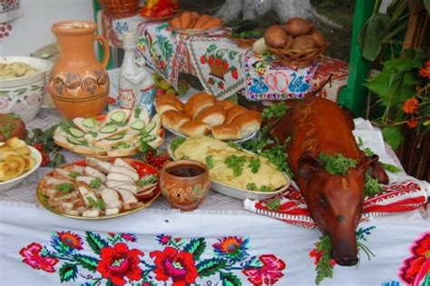 Dishes On The Ukrainian Old New Year Table Ukrainian Recipes