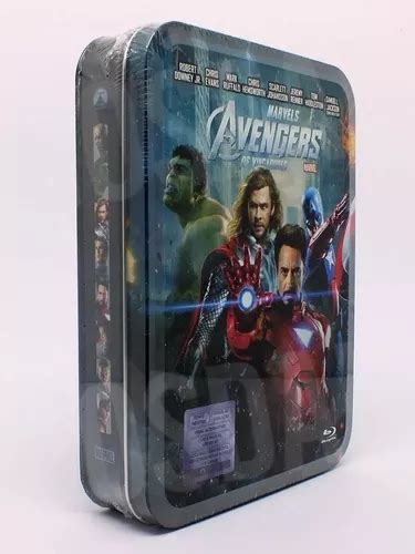 Blu ray Avengers Os Vingadores Lata Duplo Dub Lacrado Frete grátis