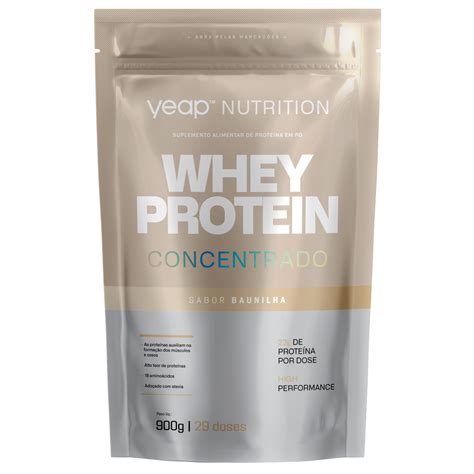 Whey Protein Concentrado Dark Chocolate 33G Yeap Nutrition