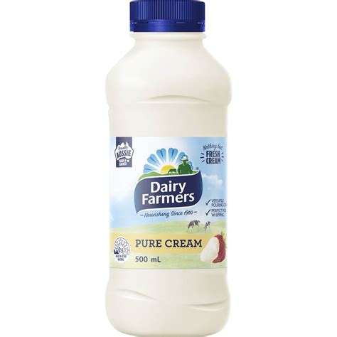 Dairy Farmers Pure Cream 500ml Woolworths