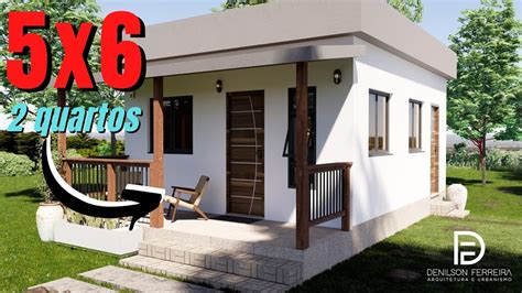 Kitnet 5x6 2 Quartos Mini Casa 30 M Tiny House Quitinete