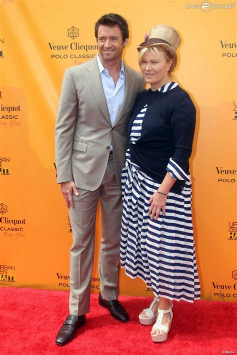 Hugh Jackman Et Son épouse Deborra Lee Furness Lors Du Match De Polo