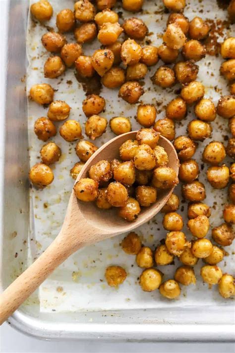 Best Crispy Oven Roasted Chickpeas Easy Recipe Recipe Oven