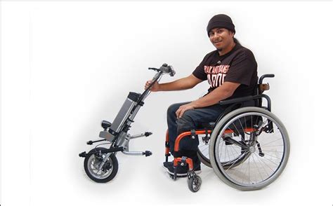 Wheelchair Bike Attachment | Bike, Motorized tricycle, Wheelchair