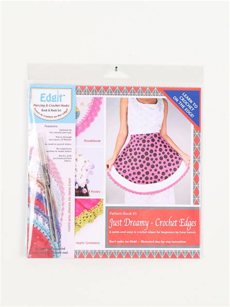 E116 Set Book 5 And Hooks Edgit Piercing And Crochet Hooks Set Ammee And Co